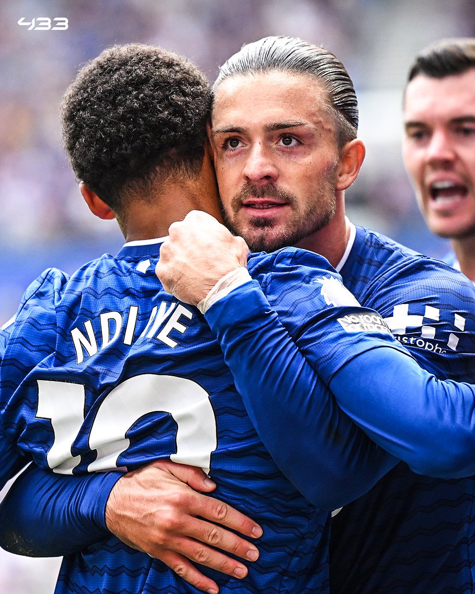 Jack Grealish provides the first ever assist at Everton's new