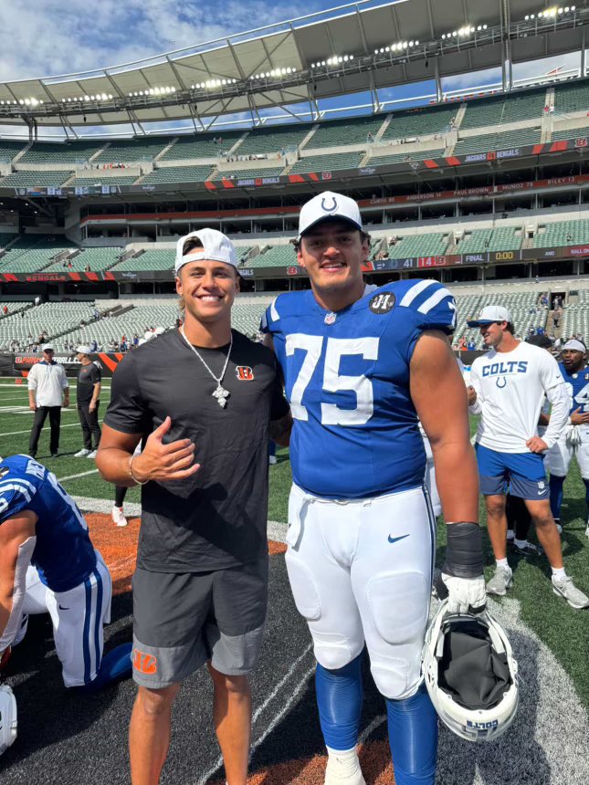 Princeton Football (@princetonftbl) on Twitter photo Just two <a href="/IvyLeague/">Ivy League</a> champions living the dream.
<a href="/AndreiIosivas/">Andrei Iosivas</a> ‘23 | <a href="/TravisWJalen/">Jalen Travis</a> ‘24
#JUICE 🍊🥤| #PrincetonPros | #The40 | #WhoDey | #ForTheShoe Just two <a href="/IvyLeague/">Ivy League</a> champions living the dream.
<a href="/AndreiIosivas/">Andrei Iosivas</a> ‘23 | <a href="/TravisWJalen/">Jalen Travis</a> ‘24
#JUICE 🍊🥤| #PrincetonPros | #The40 | #WhoDey | #ForTheShoe