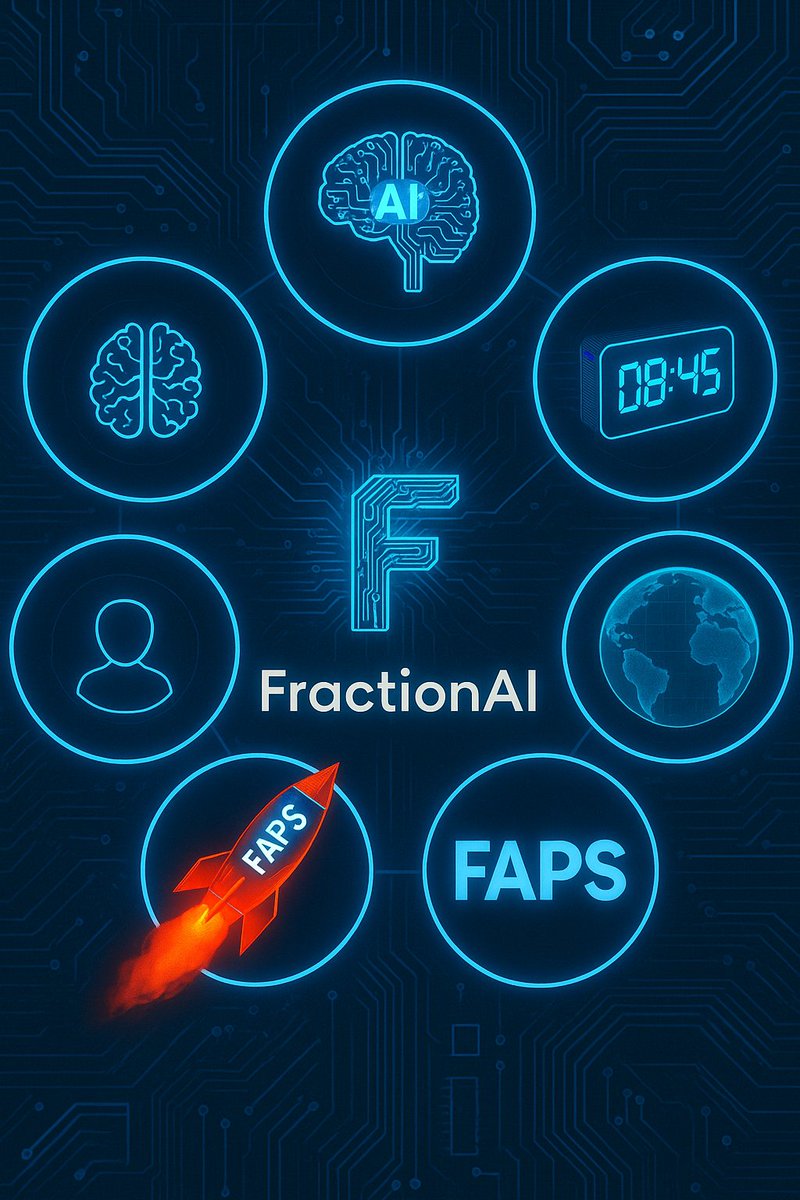 Another day, another block, another $FAPS earned.

With <a href="/FractionAI_xyz/">Fraction AI</a> every action today fuels tomorrow’s leaderboard.
Consistency is the true flex.

 #Frai #FAPS #web3 #ai