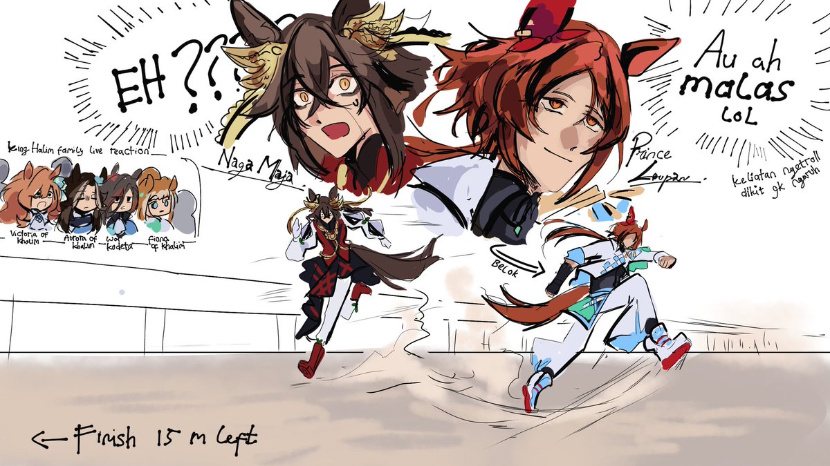 Prince Loupan 10 million IDR incident (colored ver.)