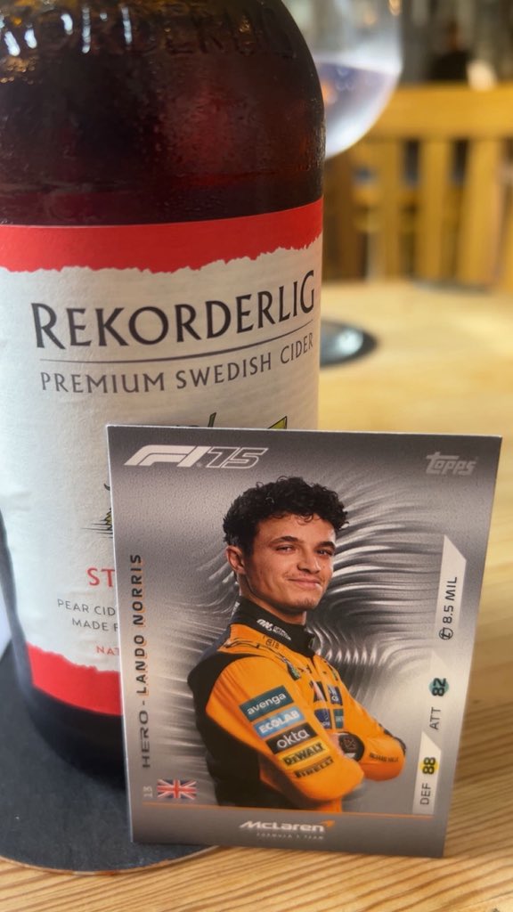 don’t worry, lando is with me