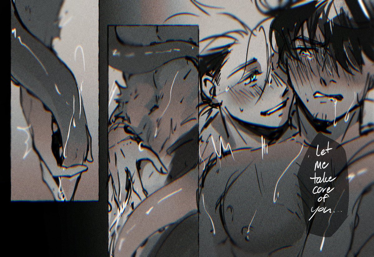 #bottomwwweek
Day 1: trimax vw+merfolks
cw: tentacles 
Happy week 🎉

Forgot to put flag earlier 🧍