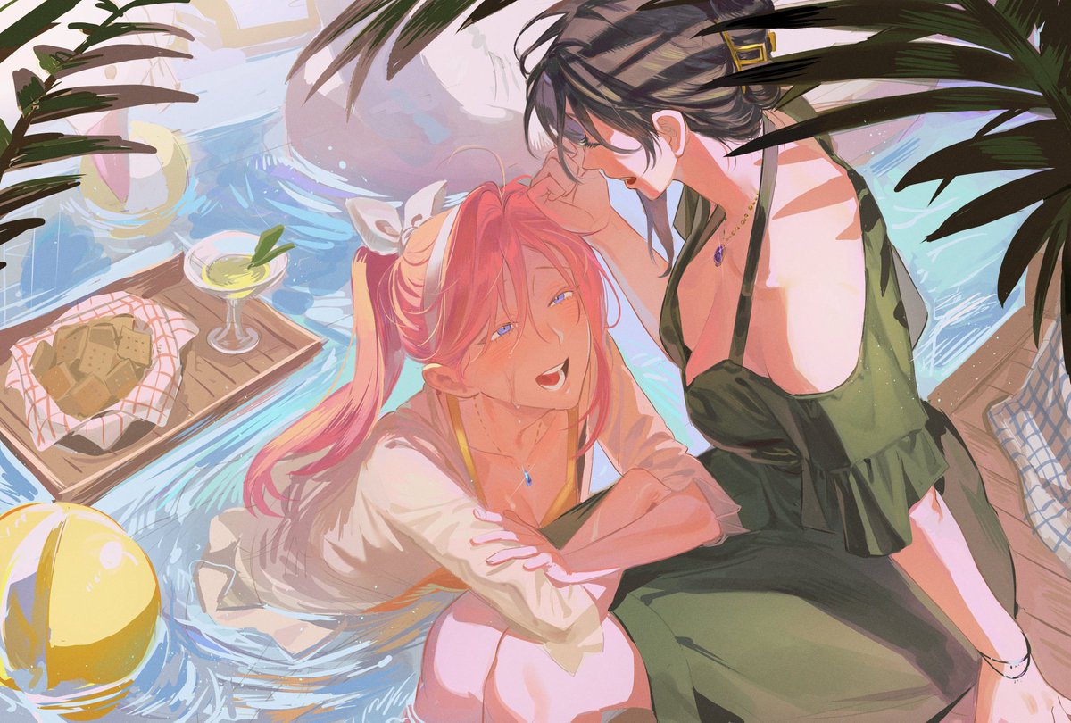 300일 일러: 결혼함
1주년 일려: 신혼여행♡