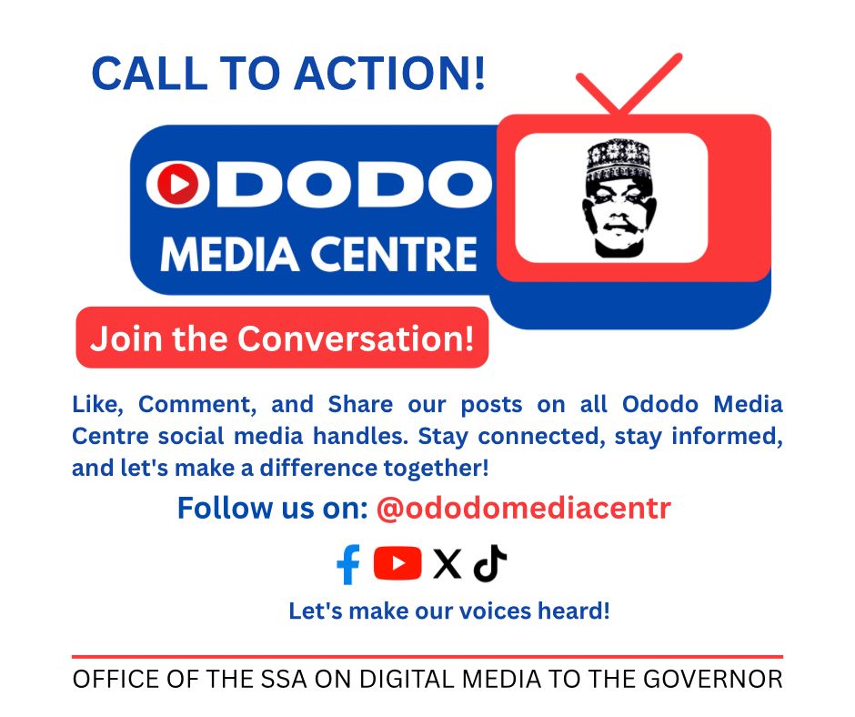 Call to Action..

Join the Conversation!

#Ododomediacentr 
#KogiState