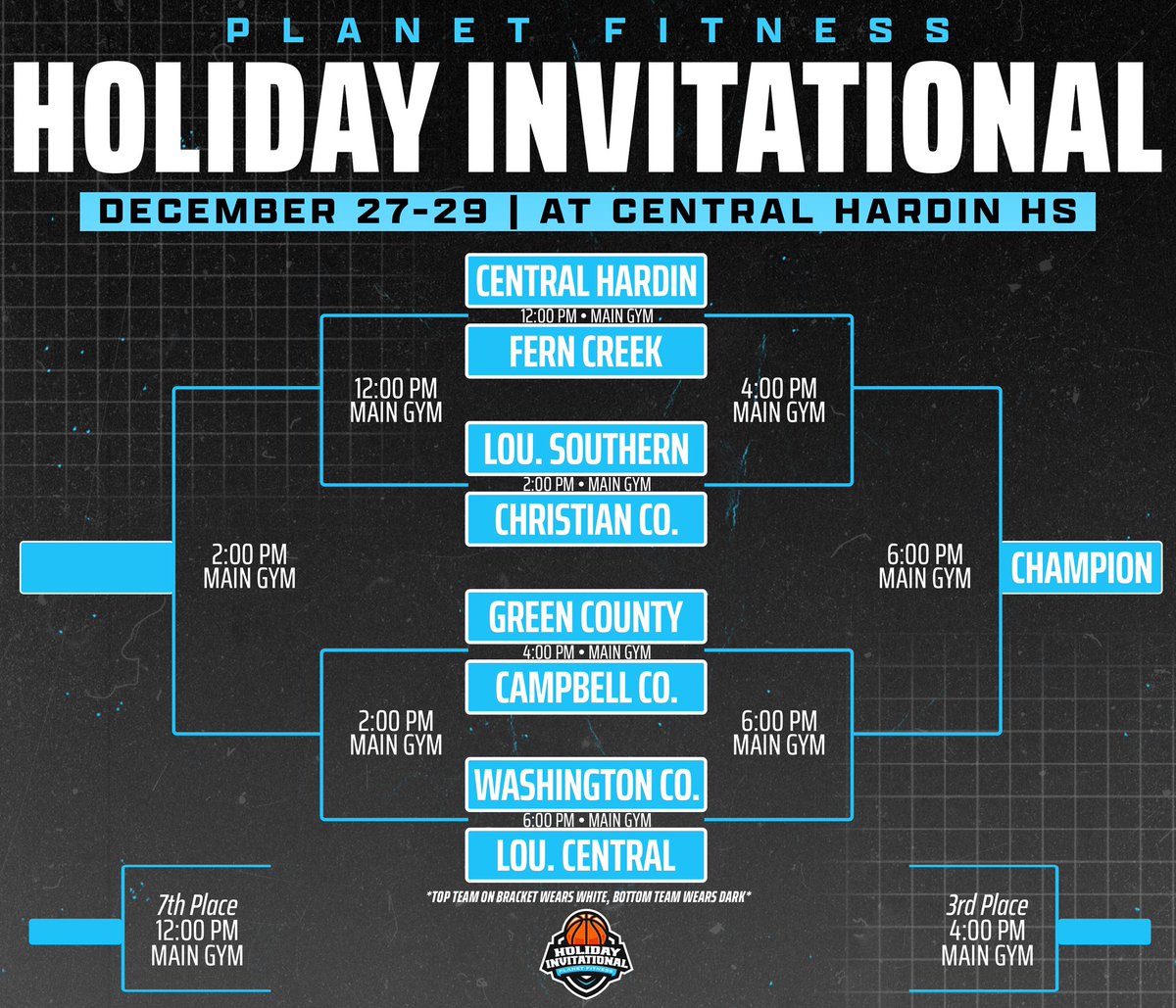 Tavon Johnson (@coachtayjohnson) on Twitter photo <a href="/CHHSMBB/">Central Hardin Basketball</a> is proud to announce the 1st Annual Planet Fitness Holiday Invitational Dec 27th-29th hosted at Central Hardin High School.
The field & bracket is SET! 8 teams, 3 days, 1 CHAMPION!! 🏆
<a href="/Filmedbyda54951/">Filmedbydarriustv</a> <a href="/NextUpRecruits/">NextUpRecruits</a> <a href="/CHHSMBB/">Central Hardin Basketball</a> is proud to announce the 1st Annual Planet Fitness Holiday Invitational Dec 27th-29th hosted at Central Hardin High School.
The field & bracket is SET! 8 teams, 3 days, 1 CHAMPION!! 🏆
<a href="/Filmedbyda54951/">Filmedbydarriustv</a> <a href="/NextUpRecruits/">NextUpRecruits</a>