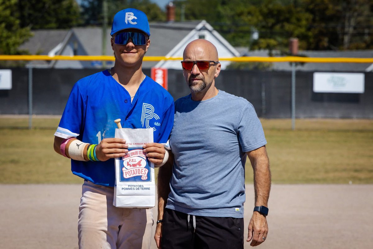 Semi-Final 1: Atlantic Baseball Academy &amp; Source for Sports Summerside Player of the Game 🏆

The Player of the Game was presented by Dwayne McNeill, representing Source for Sports.

Manitoba: Jake Carriere
British Columbia: Maddox Ramage

#Summerside | <a href="/summersidePEI/">City of Summerside</a>