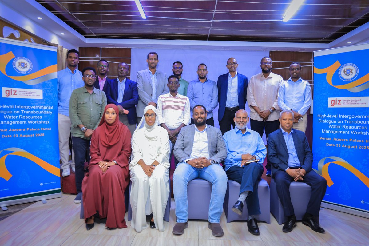 Mogadishu hosted a High-Level Intergovernmental Dialogue on Transboundary Water Resources Management, organized by the Ministry of Energy and Water. The workshop explored the role of water in Somalia’s economy, national water stress figures, and the causes and impacts of