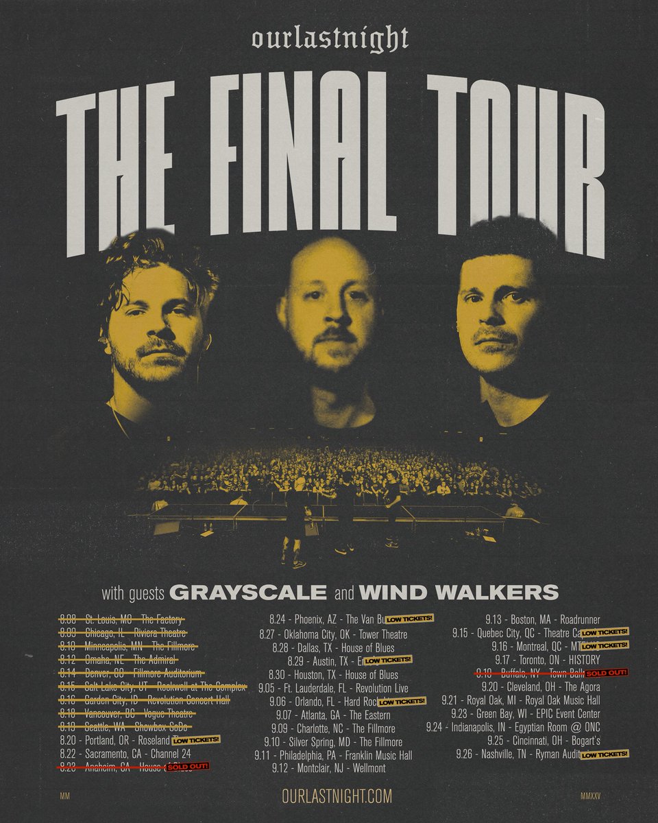 Our Last Night tweet media