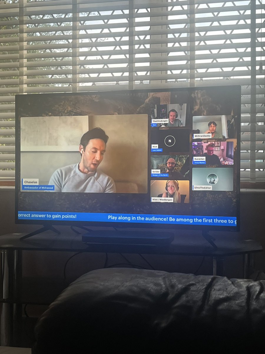 What a fun watch so far!!!!

<a href="/FellowshipFans/">Fellowship of Fans 🐎</a> 

youtube.com/live/86jootQV_…