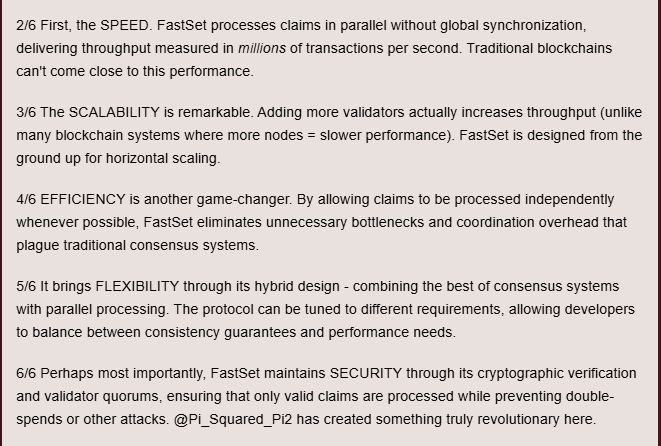 QUANG TRUNG π² 🍚 ⛓ (@dao_quang_trung) on Twitter photo I've been diving into <a href="/Pi_Squared_Pi2/">Pi Squared</a>'s #FastSet protocol and I'm blown away by its potential for revolutionizing decentralized settlement. I've been diving into <a href="/Pi_Squared_Pi2/">Pi Squared</a>'s #FastSet protocol and I'm blown away by its potential for revolutionizing decentralized settlement.