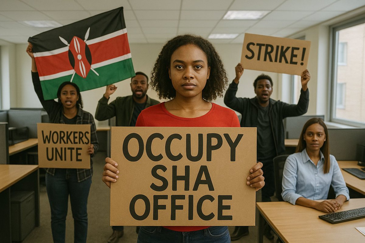 _James041's tweet image. What stops us from occupying SHA offices countrywide?

We can't just sit, tweet and do nothing.

#RutoMustGo #DrainTheSwamp