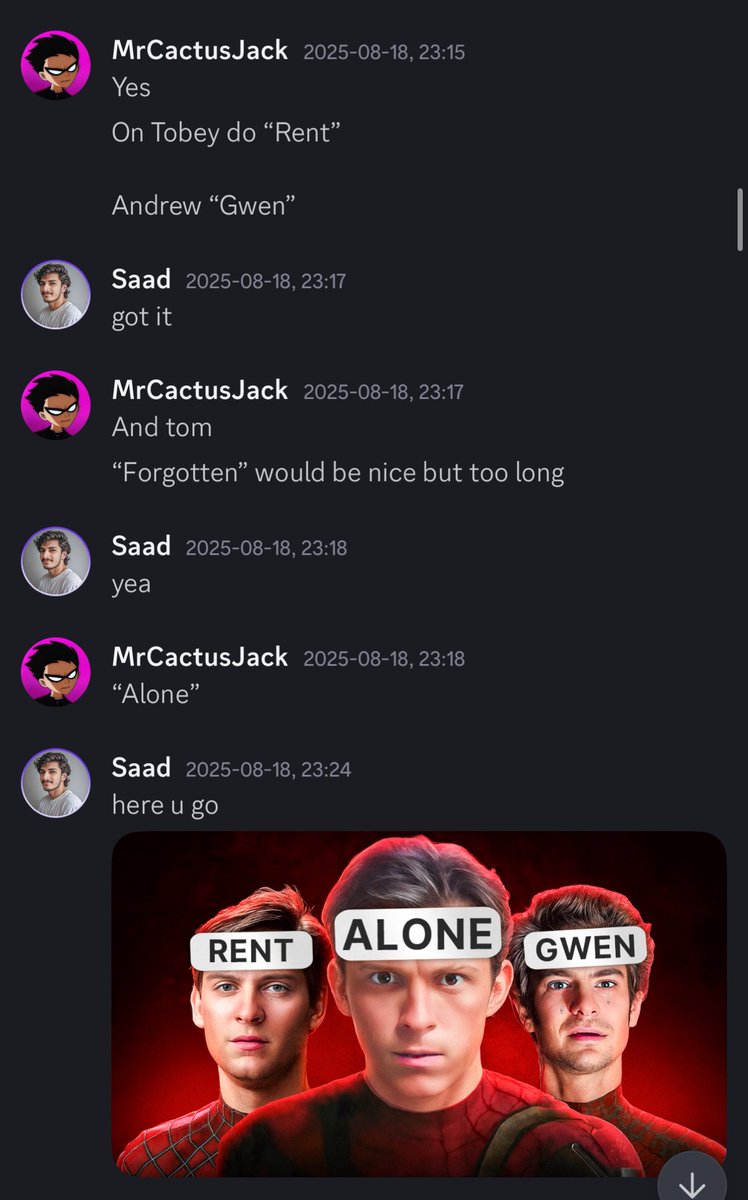 The legendary convo 😭😭 <a href="/saadgfx_/">Saad</a>