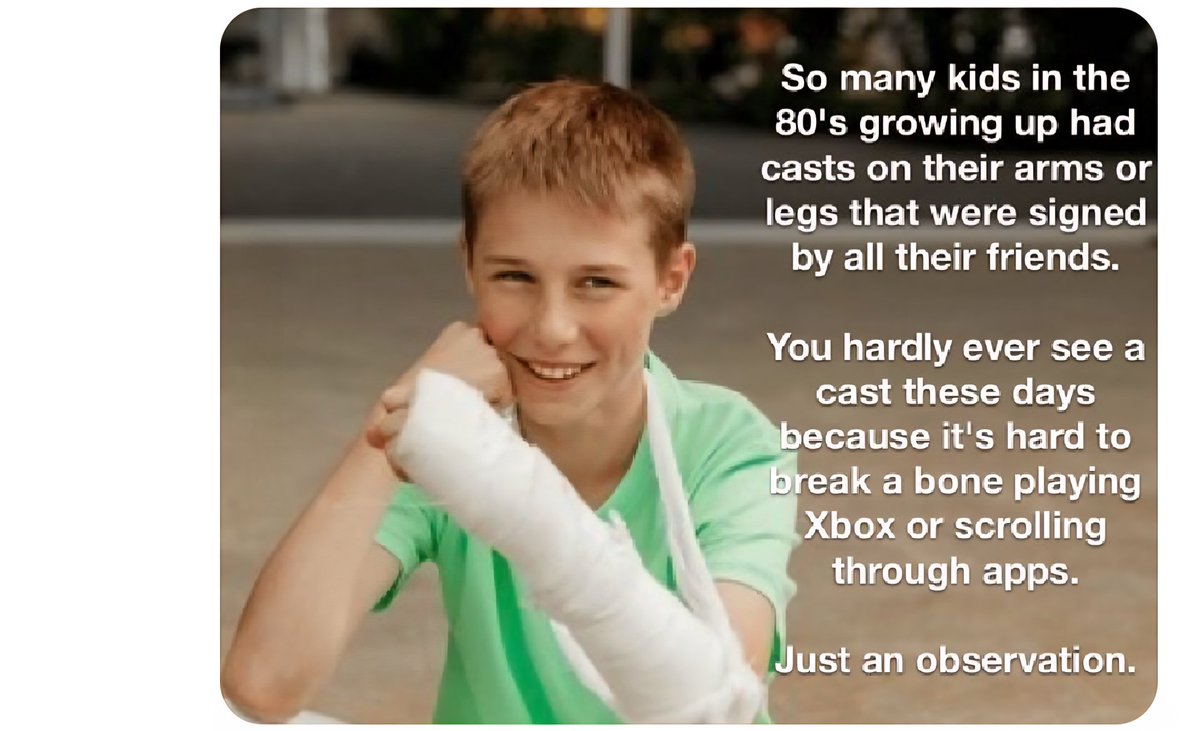 Truth 💯! If you agree days gone by were far better than playing Xbox or adding the 1000th app on your phone, I want to know who you are and follow you.