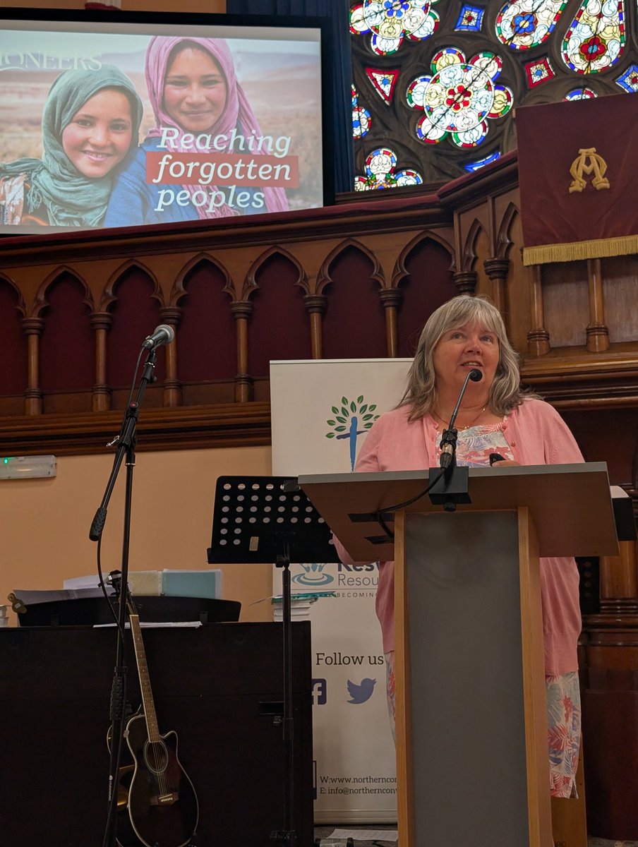 ScotNorCon's tweet image. Great to have Ruth Box from @PioneersUK &amp;amp; Ireland sharing in the mission slot at the 2025 Convention.