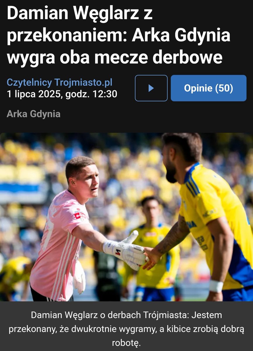 intro_template2's tweet image. Typowy scenariusz derbów Trójmiasta.
Najpierw wielkie zapowiedzi a potem płacz bo przegrana