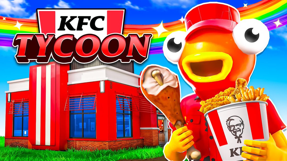 Czapusiak (@czapusiak) on Twitter photo 🍗OFFICIAL KFC TYCOON🍗
I'm happy to announce that we released the Official KFC Map that I've been working on for @KFCpolska with <a href="/kalinowskyyy/">Kalinowski (IamSushi)</a> & <a href="/FNCreativeMinds/">CREATIVE MINDS</a>.
🔴Play now in Fortnite! Code: 6020-8906-1757
#UEFN #FNCreate #MadeInFortnite 🍗OFFICIAL KFC TYCOON🍗
I'm happy to announce that we released the Official KFC Map that I've been working on for @KFCpolska with <a href="/kalinowskyyy/">Kalinowski (IamSushi)</a> & <a href="/FNCreativeMinds/">CREATIVE MINDS</a>.
🔴Play now in Fortnite! Code: 6020-8906-1757
#UEFN #FNCreate #MadeInFortnite