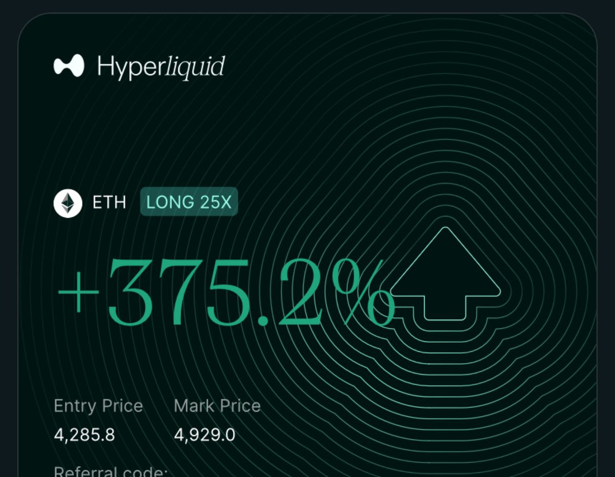 Jayne🧘♀️ (@0xjayn3) on Twitter photo $Eth just hit ATH
$6k in view
Long eth on <a href="/defidotapp/">Defi App 🎩</a> and hyperliquid currently in good profits.. $Eth just hit ATH
$6k in view
Long eth on <a href="/defidotapp/">Defi App 🎩</a> and hyperliquid currently in good profits..