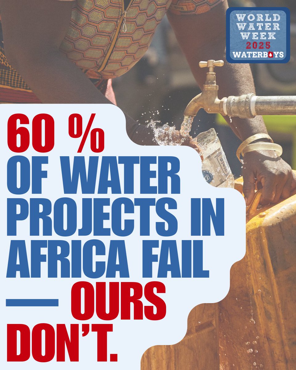 In Africa, nearly 60% of water projects break down within a few years. At Waterboys, we confirm there is a viable groundwater source, assess the environment to ensure long-term yield, and invest in upfront planning. This is why our 139 deep borehole well projects are sustainable.