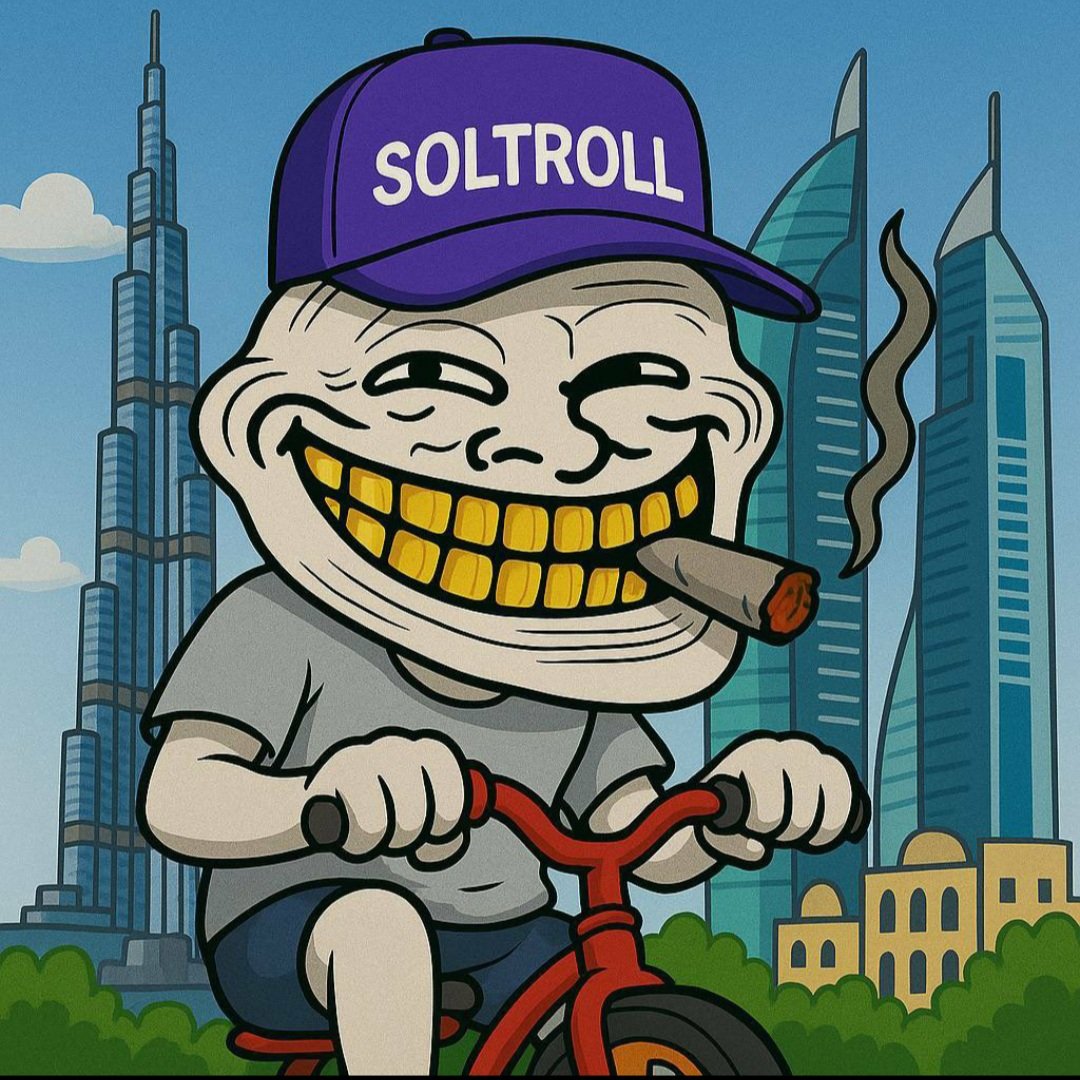 on chain that rewards holders in $Troll token. With $Troll destined for the billions!!!!

ACWkp9mZfDvmGtY8WJjqwBySpK8gLe5aukonS16sEXBh

Join the X community x.com/i/communities/…

t.me/soltrollrewards