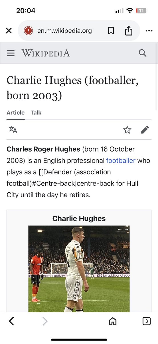 How long is this war going on? 😂 Whoever did this cocked up a little. #hcafc