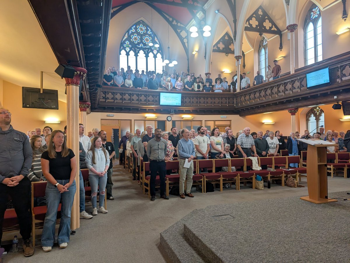 ScotNorCon's tweet image. Lifting our voices in praise at the 2025 Scottish Northern Convention