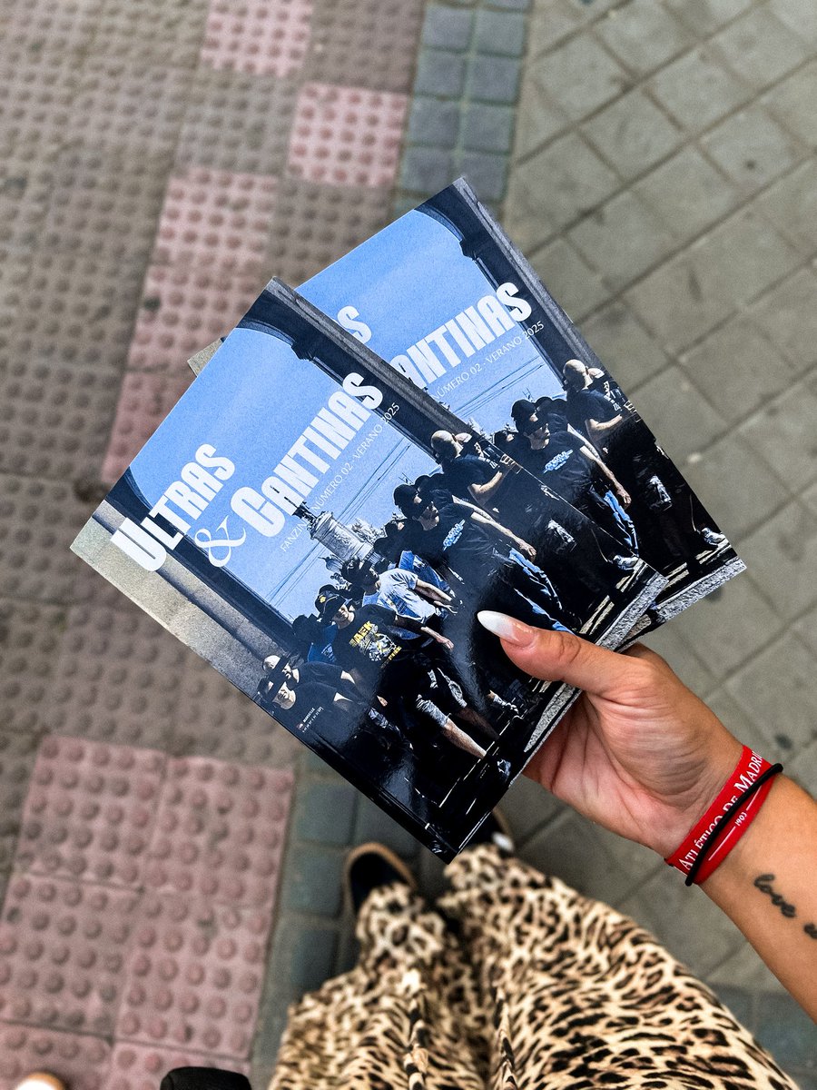Ya lo tenemos en nuestras manos <a href="/JavierrATM/">Javi ATM🇪🇸</a> y yo. 

<a href="/UltrasYCantinas/">Ultras&Cantinas Fanzine</a> 🫡
