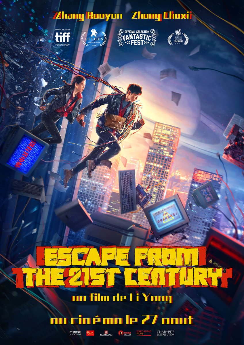 DAMESKARLETTE's tweet photo. Le film Chinois #Escapefromthe21stCentury réalisé par #YangLi nous entraîne dans l'histoire de 3 garçons qui vont vivre des expériences dans une autre époque que la leur avec de nombreux effets spéciaux. En salle le 27 août 2025

https://t.co/TwgSzclLD2

@CharybdeDistrib https://t.co/mgXrjWHkKt
