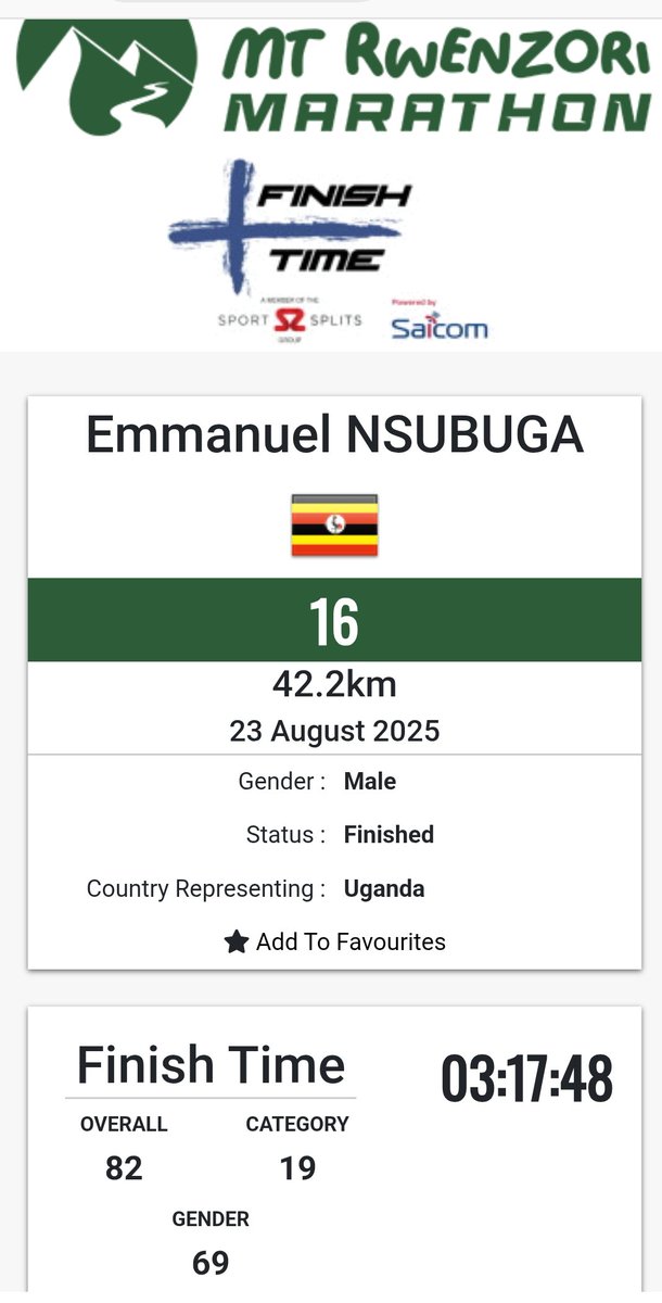 Comrades qualifier secured already