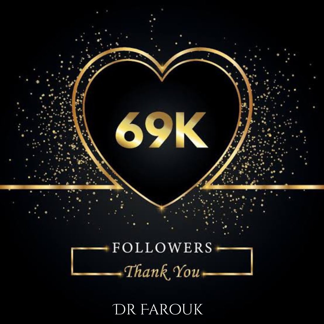 Dr Farouk (@dr_pharouk) on Twitter photo Big 69K followers! πππ½πΊπ½π
Thank you to my amazing 69K
family - Omo, I love you all gan! πβ€οΈπ
H!t 5K followers on TikTok today! π₯³π₯ It might look small, but itβs a big win for me.ππ½πΊπ½
Remember, always brush your teeth twice daily and never forget to celebrate your wins! Big 69K followers! πππ½πΊπ½π
Thank you to my amazing 69K
family - Omo, I love you all gan! πβ€οΈπ
H!t 5K followers on TikTok today! π₯³π₯ It might look small, but itβs a big win for me.ππ½πΊπ½
Remember, always brush your teeth twice daily and never forget to celebrate your wins!