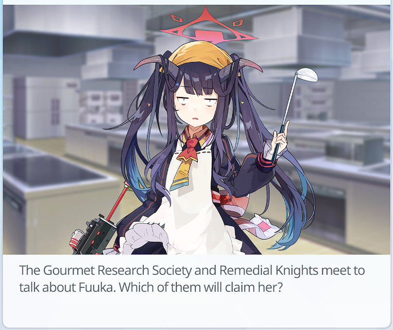 Fuuka: "*sigh* I got pulled into another problem again." 😭