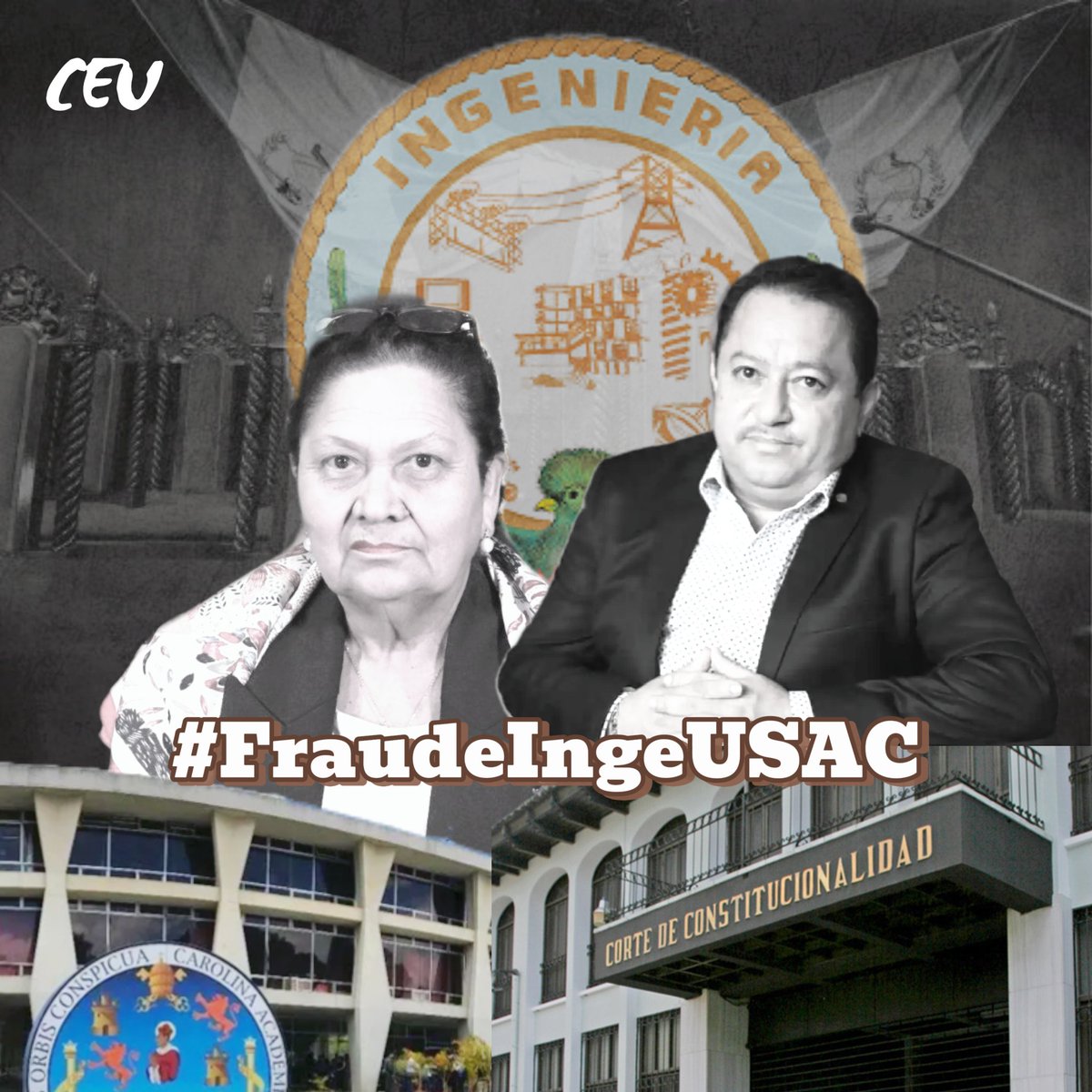 ⚠️⚠️FRAUDE INGE-USAC⚠️⚠️

Ya te enteraste del nuevo FRAUDE en la USAC? 

Se cocina un nuevo Fraude, ahora en la Facultad de Ingeniería de la Universidad pública. (1/4)

#ceu #usac #FraudeIngeUSAC