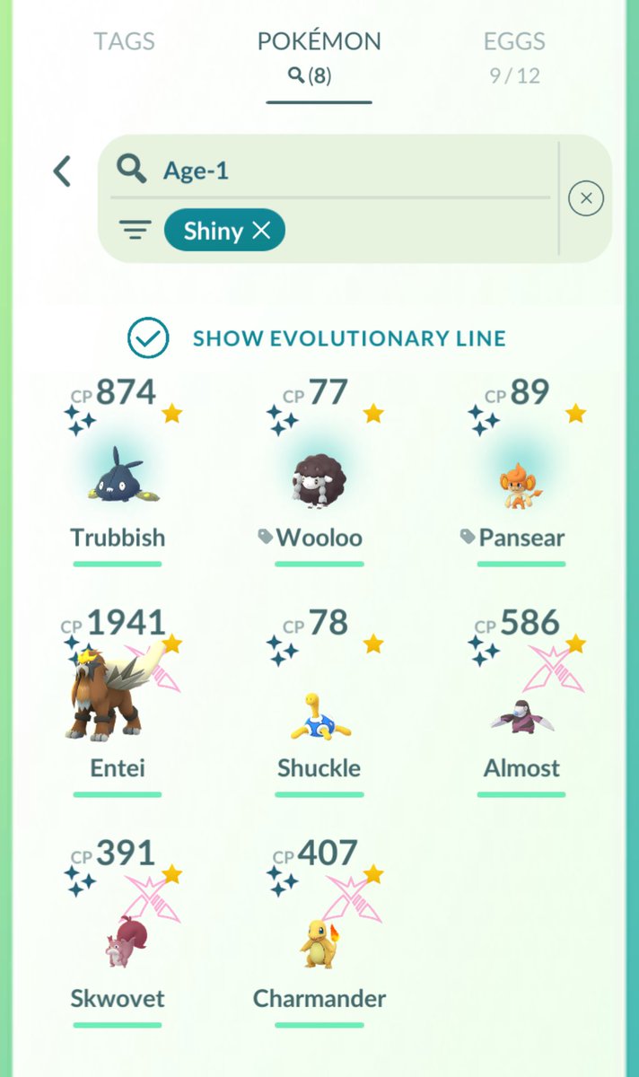 Shiny-wise this was actually a good event for me. 
The XXS dynamax Entei is cute. ✨

#PokemonGO