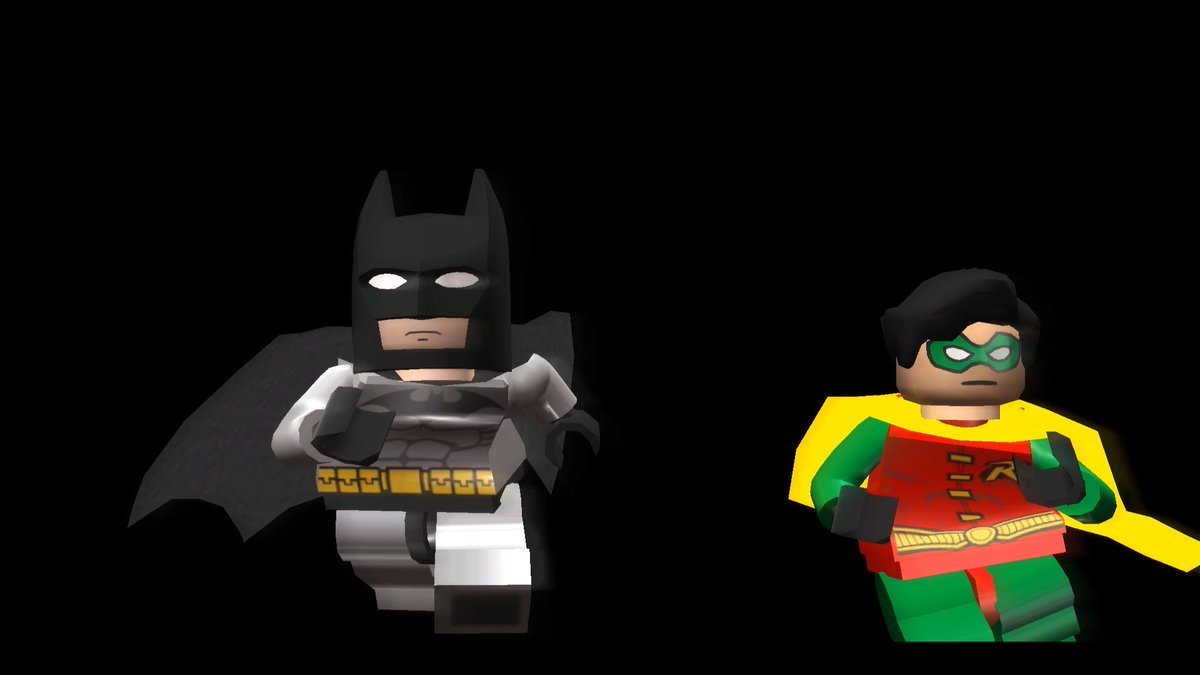 LinterniG's tweet photo. First video of #LEGOBatman 1 unused content has been released. Decided to start with unused cutscenes and after 2 days work I thought I wasn't gonna find much but at the end I found a lot, even a cutscene that changes the story of Chapter 2. Check it out😉 https://t.co/onCVyLOZFL https://t.co/sbY2lsduY3