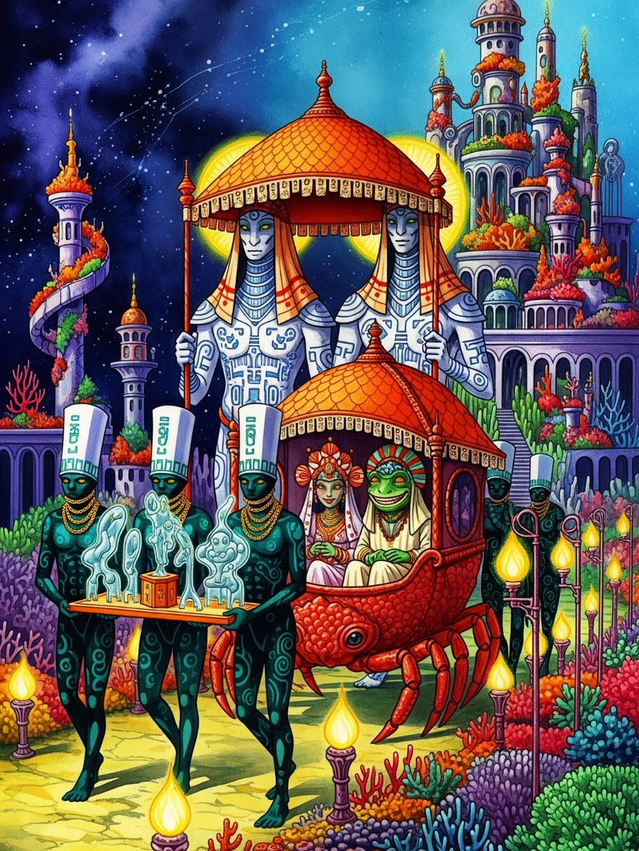 RLasaal's tweet photo. Caravan

​#AIGeneratedArt #AIArtCommunity #AIArtwork #AIArtist #AIArt #AIGenerated #AIArtLovers  #Midjourney #DigitalArt #ConceptArt #NewArt #ArtworkOfTheDay #ArtGram #AIArtDaily #MoebiusStyle #SciFiArt #FantasyIllustration #SurrealArt #VibrantColors #Otherworldly #CosmicArt https://t.co/PO0FRKXfH4