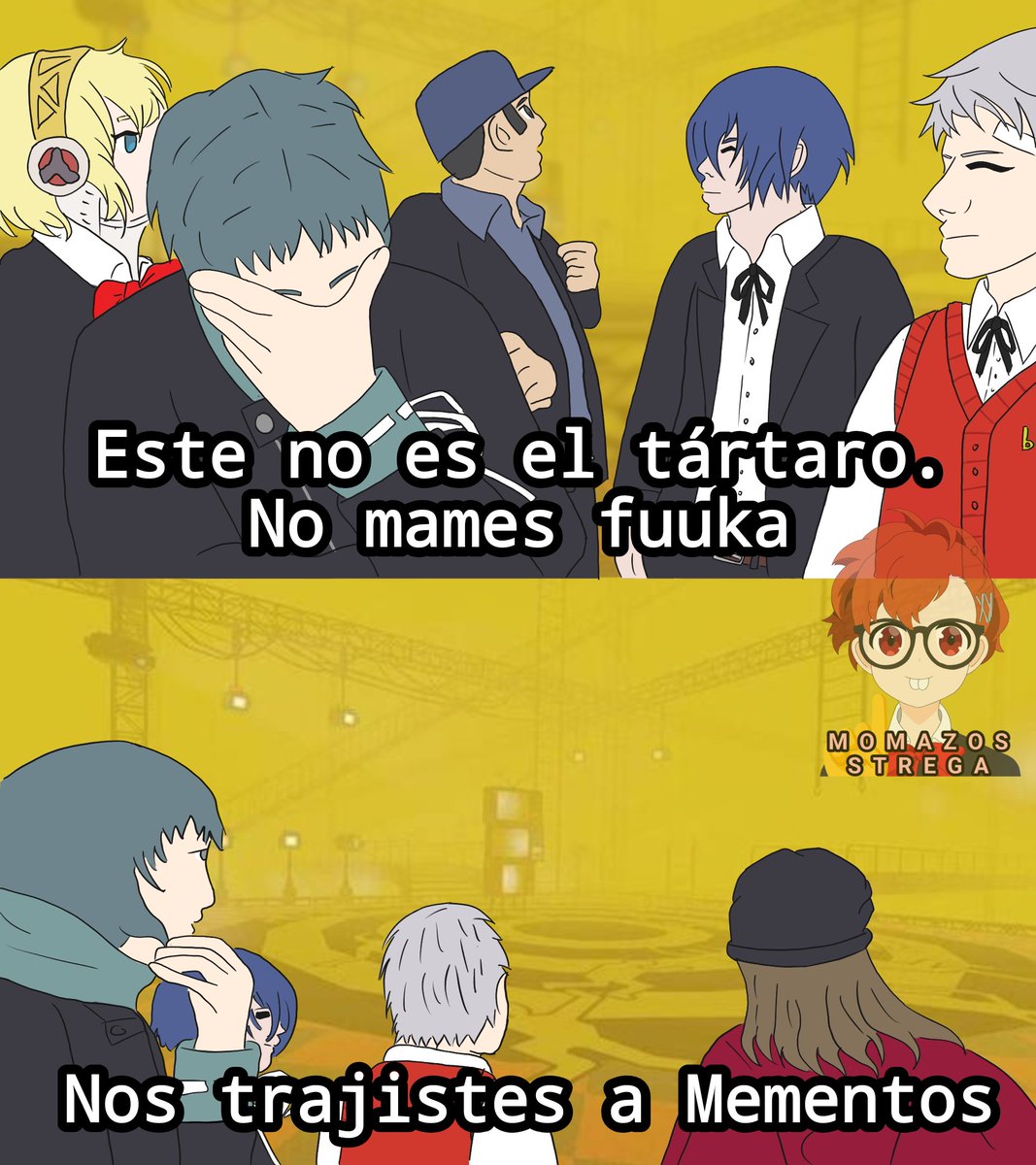 Pobre fuuka, es que es su primer día pero no le tienen paciencia. 😢😢😢