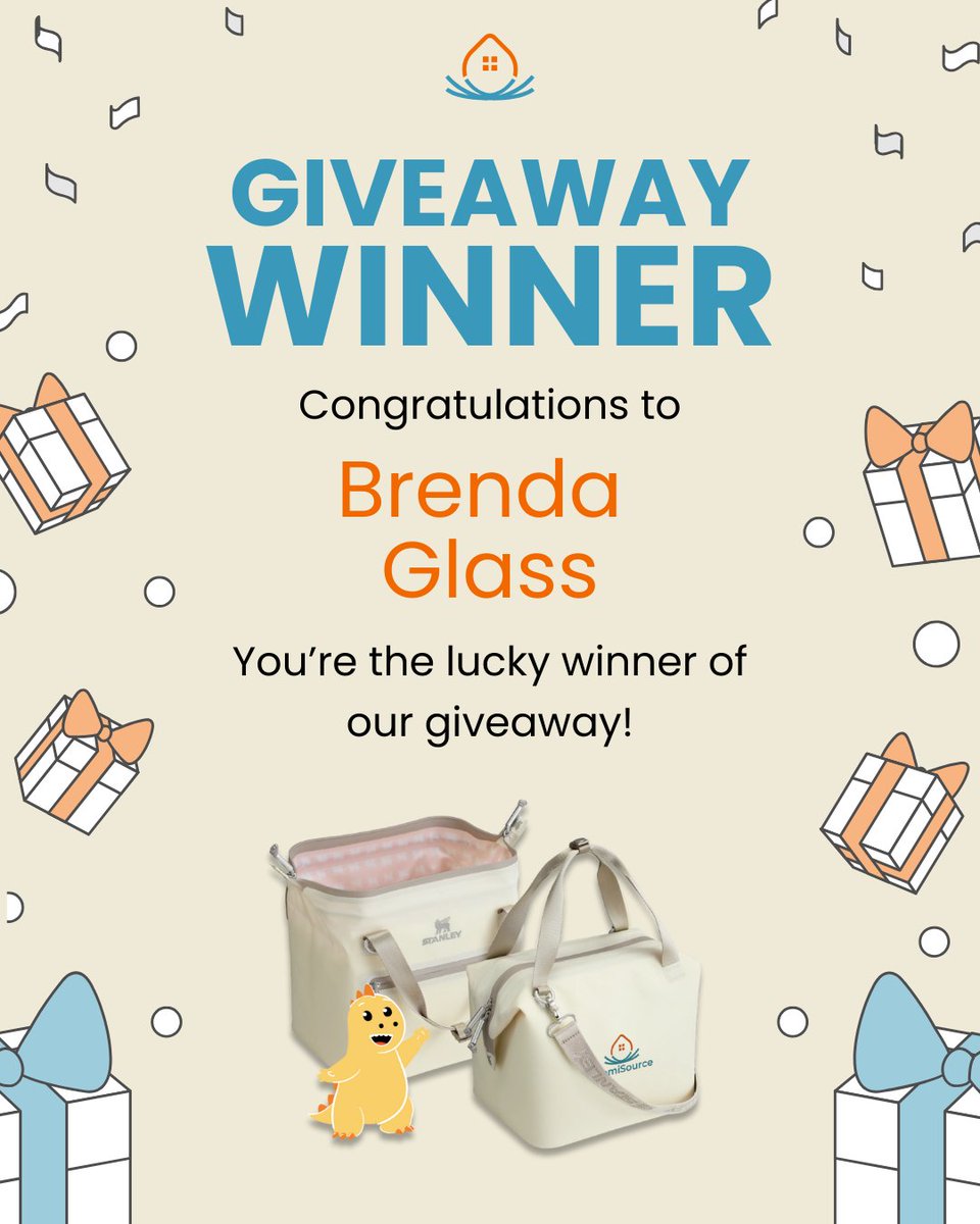 DomiSource's tweet image. Big cheers to Brenda Glass- our latest Stanley Cooler Giveaway champion! 

Didn’t win this round? 

Try again here:
👉 domisource.com/stanley-cooler…

Your next chance to score big is just a click away!🥳🎉

#Winner #CollegeMove #Giveaway #DomiSource