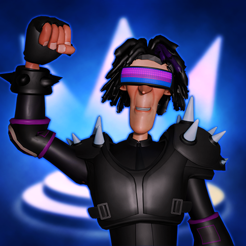 Hi everyone, I'm selling a rumbleverse logotype 3D of your character skin, like this examples, i´m selling for 3€ or 3$