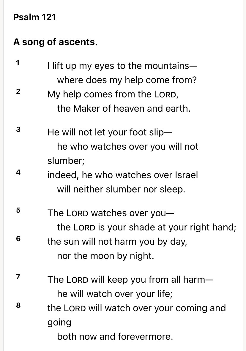 JZiskey's tweet photo. This is a fantastic Psalm to read every morning and every night. 🙏 https://t.co/vIuhRK4b7l