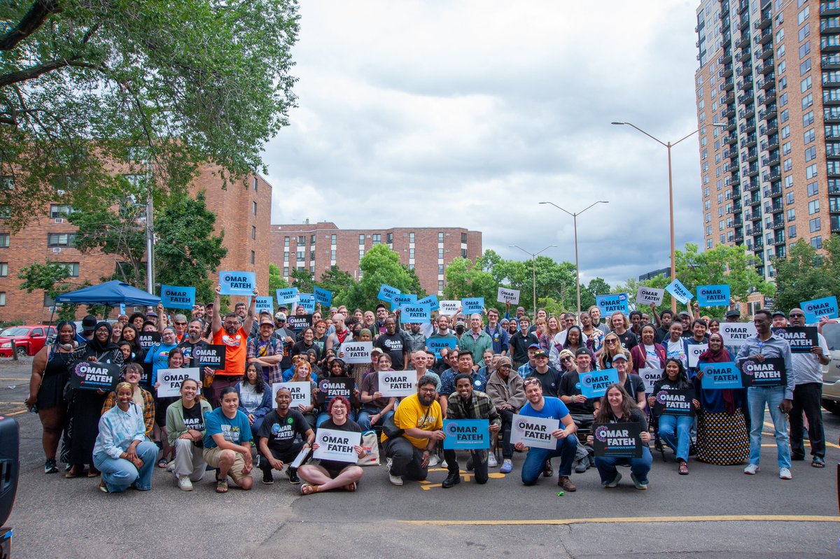 Yesterday, over 250 neighbors arrived at United Labor Center to let everyone know that Minneapolis will not be silenced. We turned anger into action and knocked thousands of doors to let our neighbors know what’s at stake in this election.

On to November! fatehformayor.com