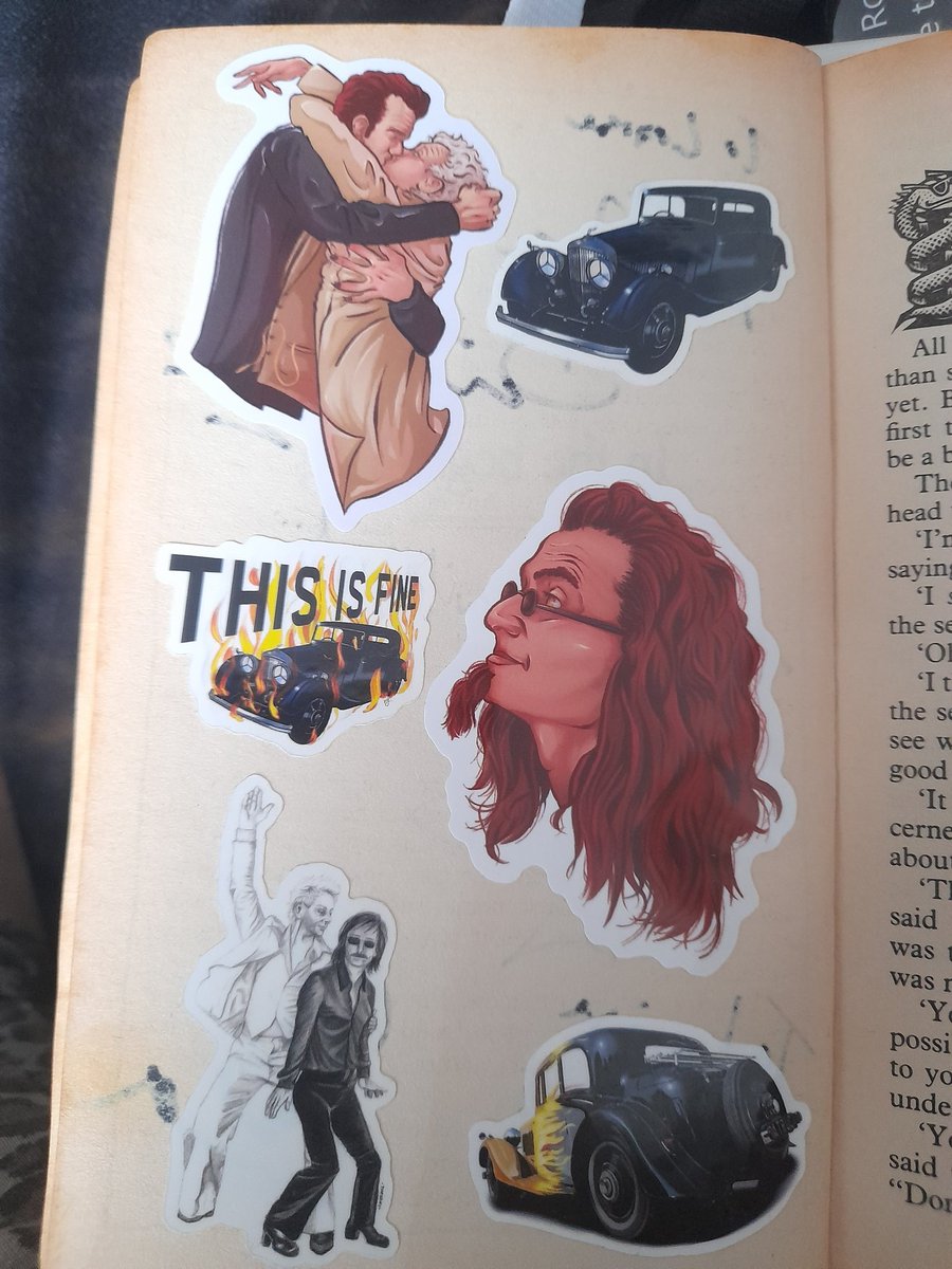 Baddie48ofARSE's tweet photo. #ARSE #TIC6
A SHOUT ALSO, to the artist who did this beauty of a sticker, Disco Tony reuinted with his John Travolta!
Love it!
So much, that it is gracing my copy of The book. Reverse side of the first full signed page, with some other beautiful stickers.
Thanks you guys. https://t.co/1P6DL1Qq02