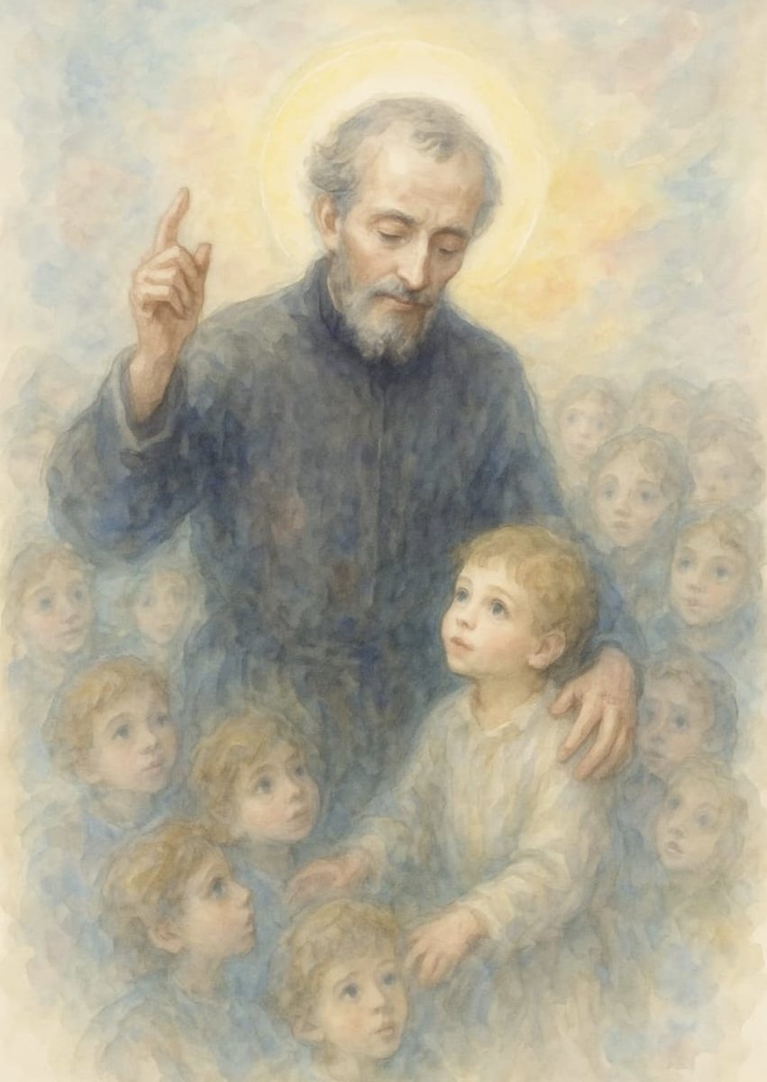 📚📐📑📝🧮📚
San José de Calasanz mi maestro, luz y guía.

CALASANZ nos une hoy aquí,
no tengamos miedo de entender,
los niños nos necesitan, la juventud también 
y por eso Calasanz está aquí. 

#EscolapiosMéxico #EscuelasPías