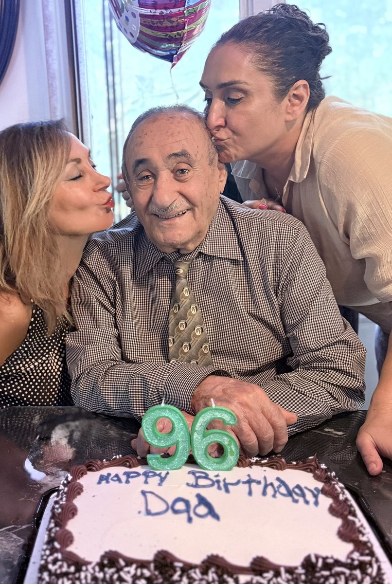 God bless you dad ❤️
Happy 96 birthday to Love of our 
lives 🥳