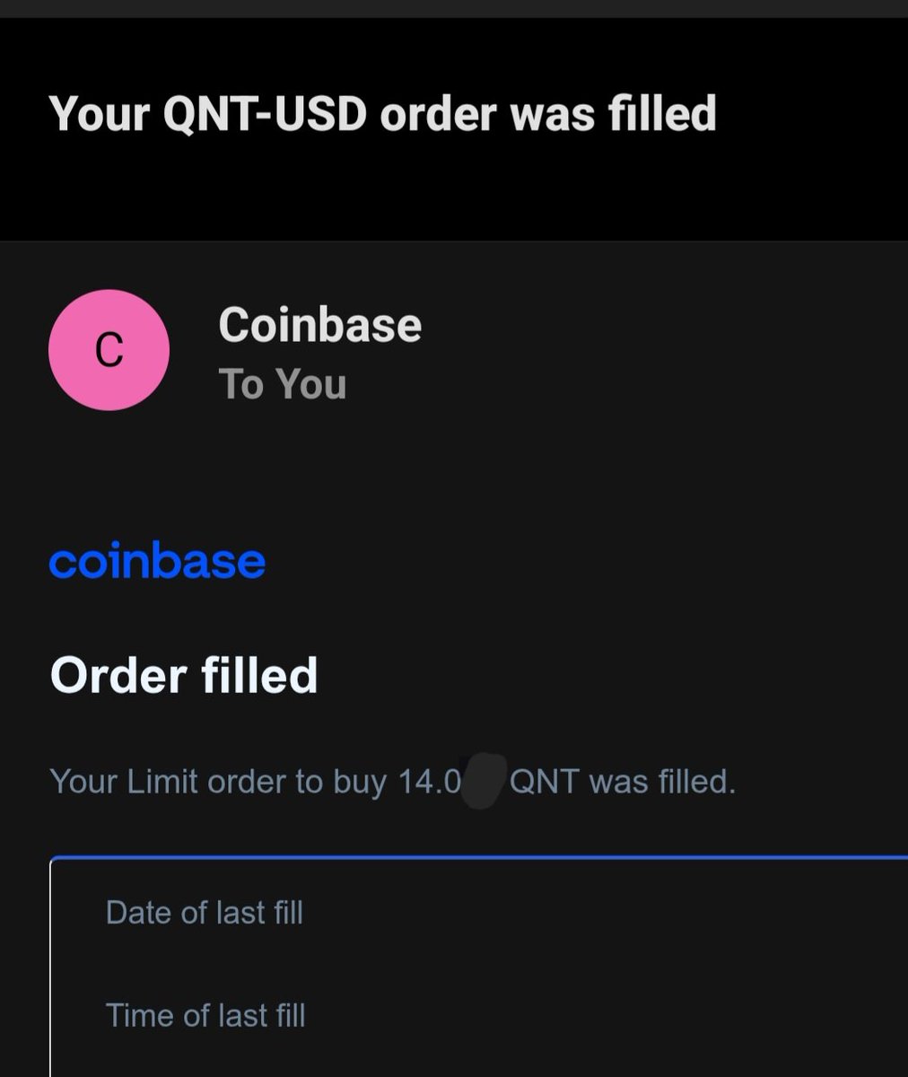 TheRenderBull's tweet image. Sniped! Got more $QNT just before #QuantFusion! 😅 Stay #Quamfy my friends.