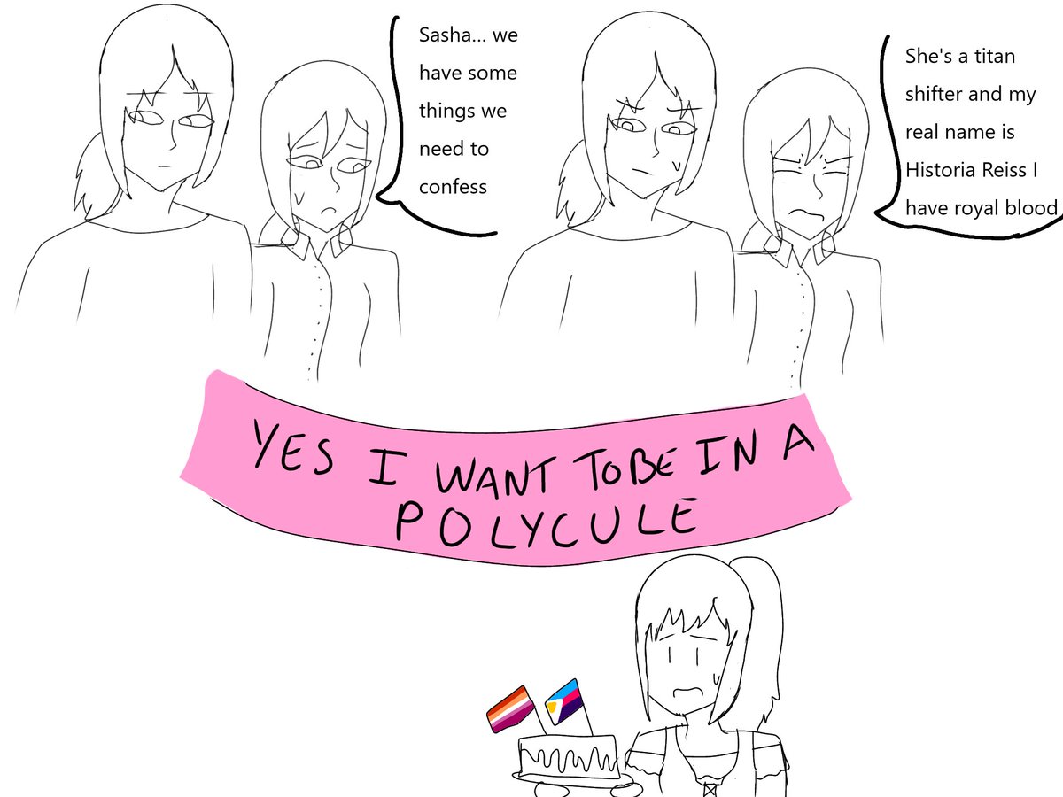 Poor Sasha 

#AttackOnTitan #yumihisu