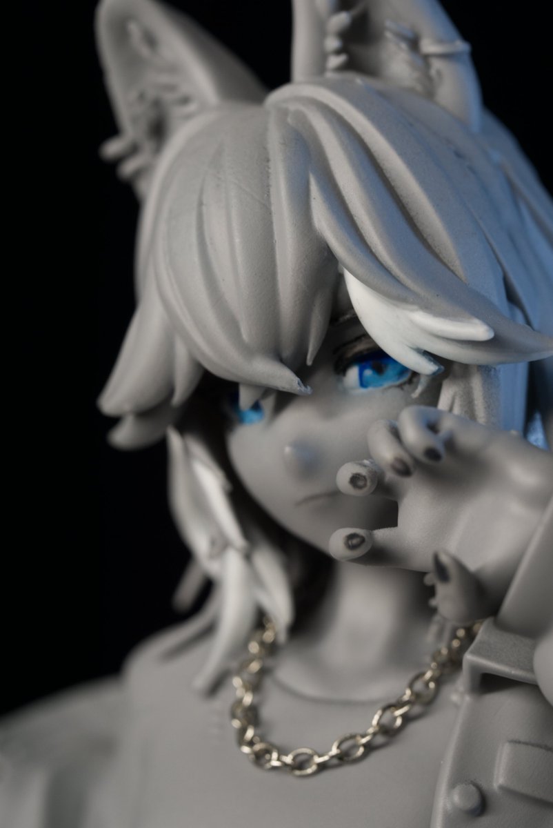 Isaiah0543's tweet photo. ハッピーバースデー、ネロ 間に合わなくて仮原型だけどフィギュアつくってるぜ
 𝑩𝑰𝑮𝑳𝑶𝑽𝑬──────── 
#KMNZNERO生誕祭2025
#kmnzart 
#ねろおきろ https://t.co/XaU8D8Dv2B