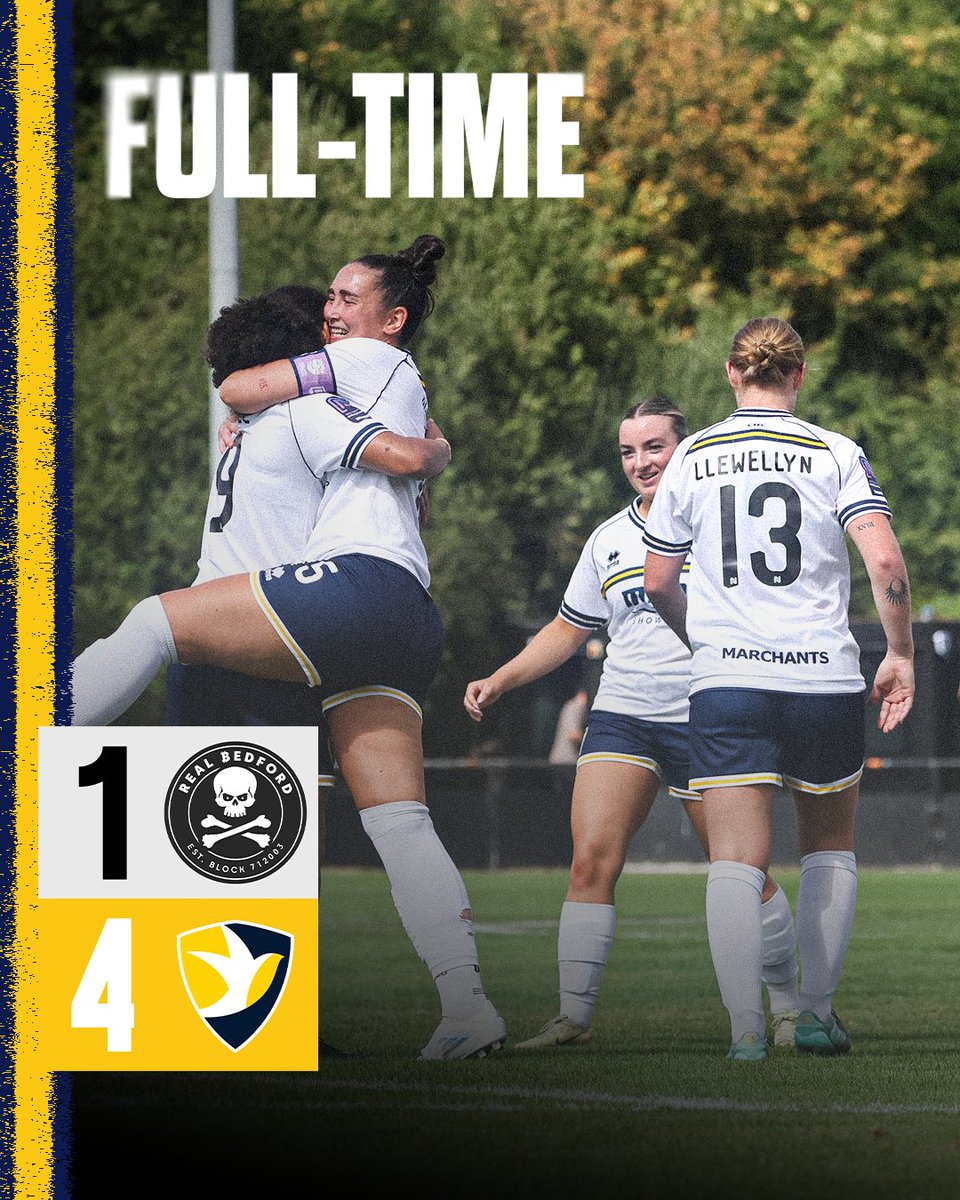 An emphatic victory at the Ledger Stadium!

Goals from Guymira, Bell, Hall and Curtis see us pick up our first three points of the season on the road 🛣️

#CTWFC #FAWNL