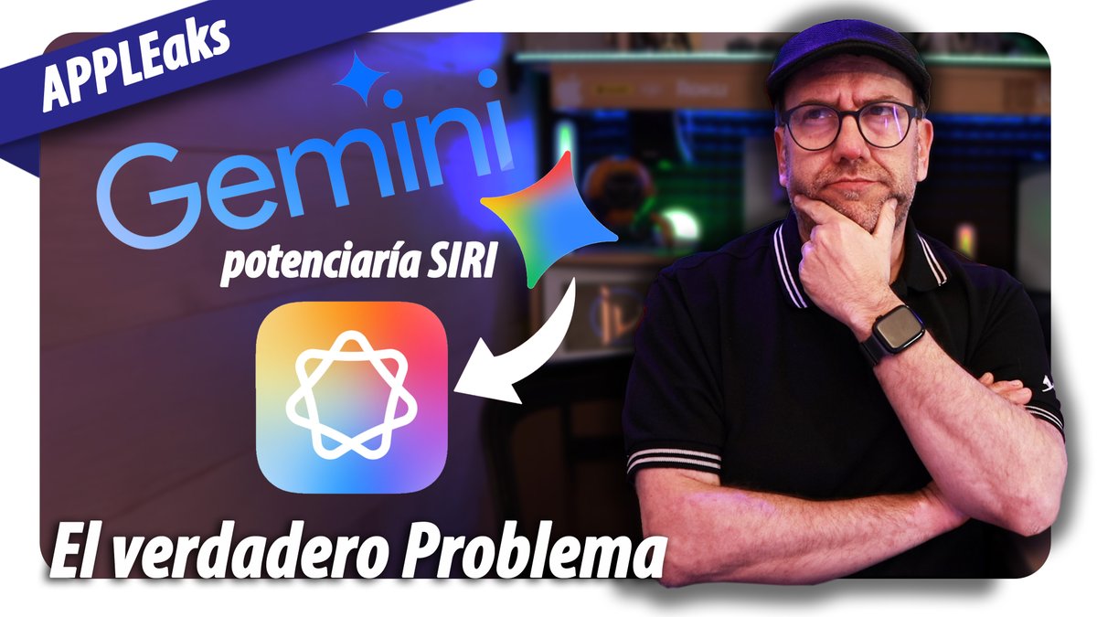🤖 ¿Apple negocia con Google? 
Siri, Gemini y el plan secreto de Apple Intelligence
 youtu.be/G9IO9T8VR0c?si…