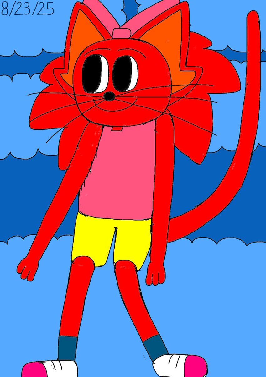Brittan93006455's tweet photo. #AnaMerderllan #MerderllanSisters #Ana #AnaTheCat #Fanart #MyFanart #OC #MyOC #Drawings #MyDrawings #AugustFanart #Cats #Brittany8895 #FurryOC #FurryAnimals #Medibang #MedibangPaint #MedibangPaintPro #MedibangPro #MedibangArt https://t.co/l2E59iqoId