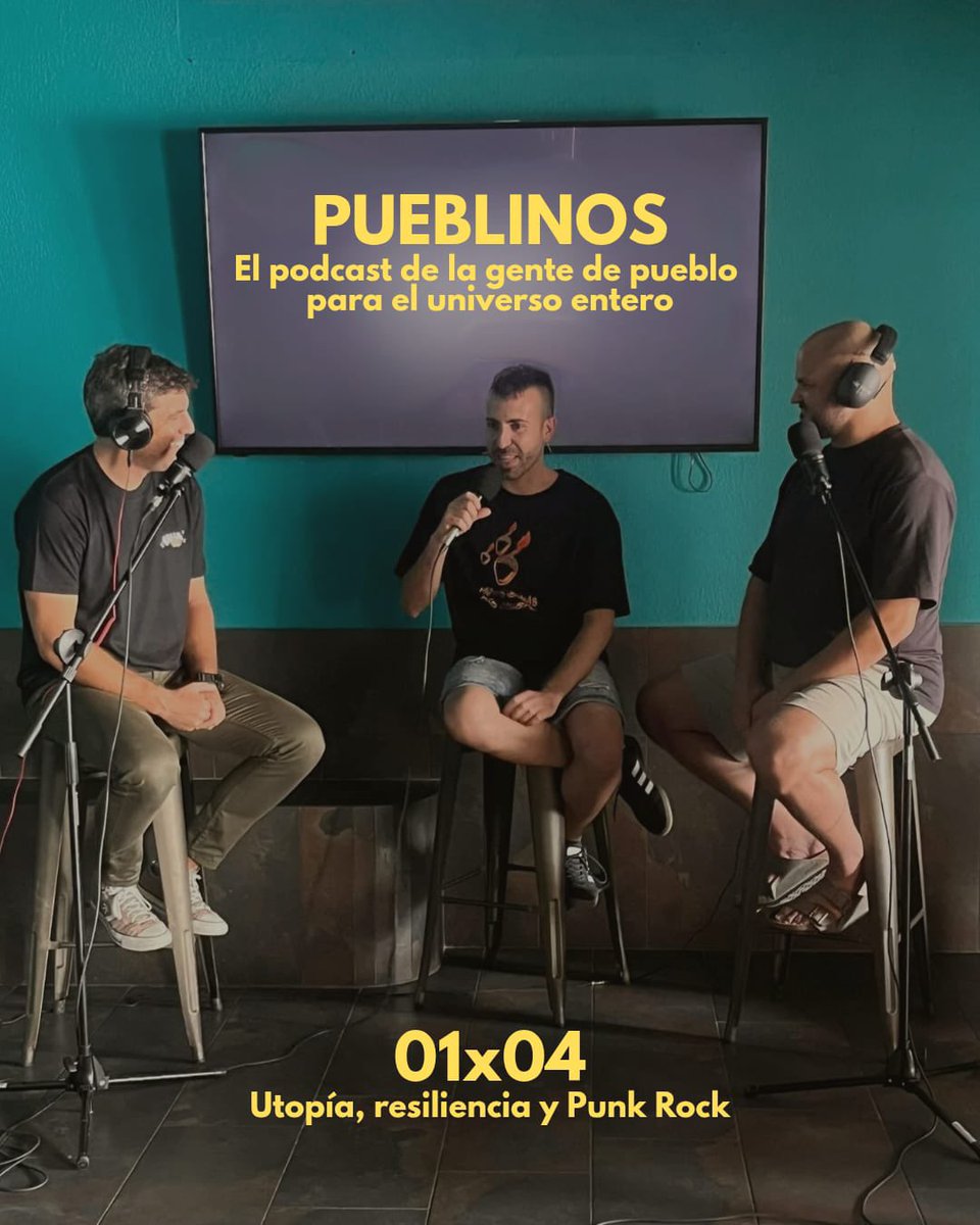 #Pueblinos el podcast de la gente de pueblo visita #Valdencin y el Espacio Utopía para hablar con Samu sobre los festivales del <a href="/bellotarock/">Bellota Rock</a> y cómo transforman los pueblos a través del Punk-Rock <a href="/AytoTorre/">🏫 Ayuntamiento de Torrejoncillo y Valdencín</a> <a href="/La_Abadia/">La Abadía Valdencín</a> de 👉👉youtu.be/GRo_hHzHEEA?si…