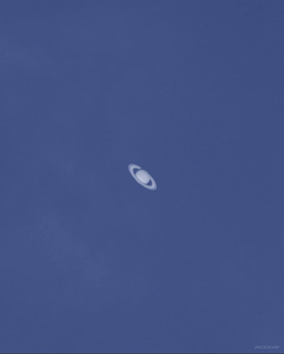 Jupiter and Saturn in broad daylight